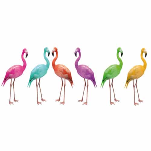 Stickers muraux Flamingo pour décoration intérieur