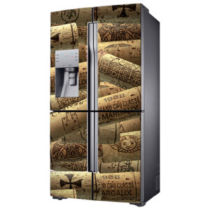 Tulup Autocollant Frigo Réfrigérateur 70x190cm Sur Un Mur Décoratif  Auto-adhésif - Gouttes d'eau : : Cuisine et Maison